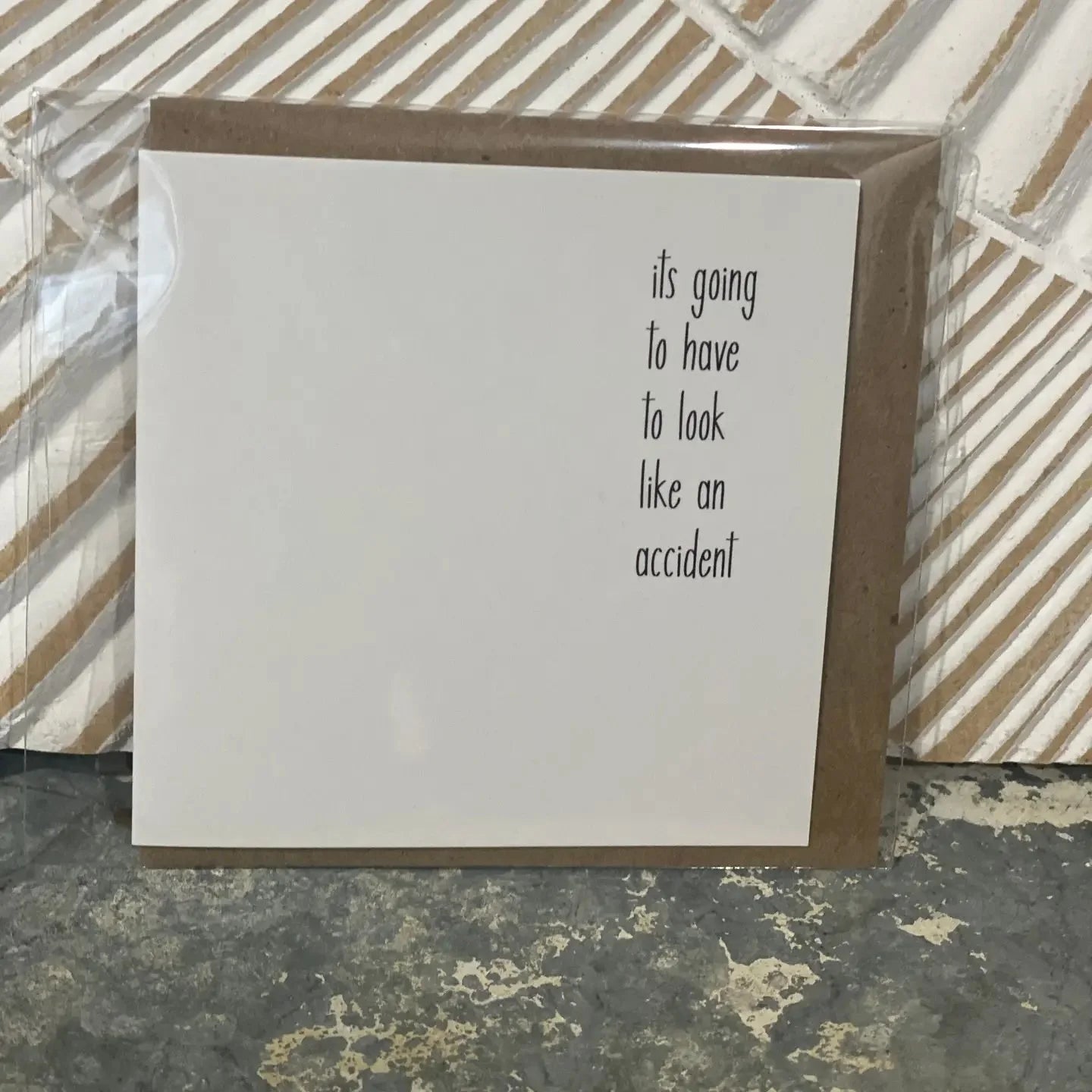 Accident Mini Card
