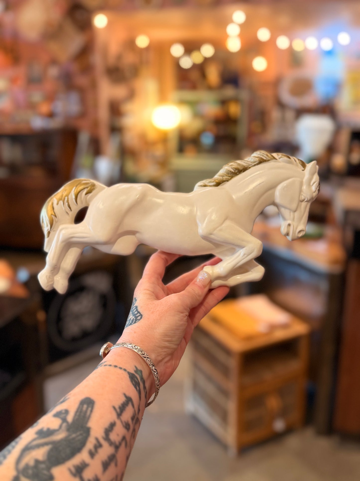 Vintage Wall Hanging Horse