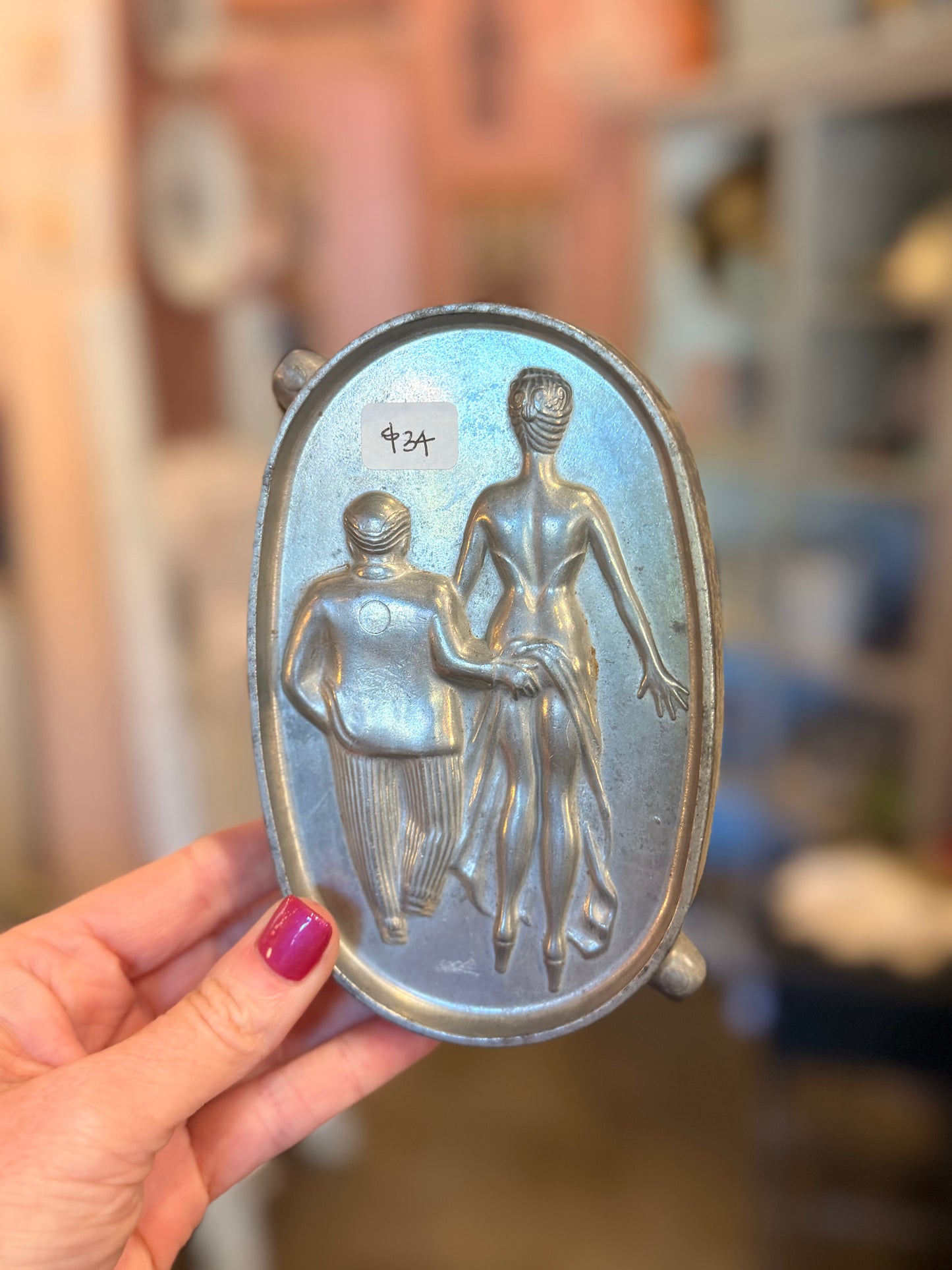 Vintage Heads or Tails Ashtray