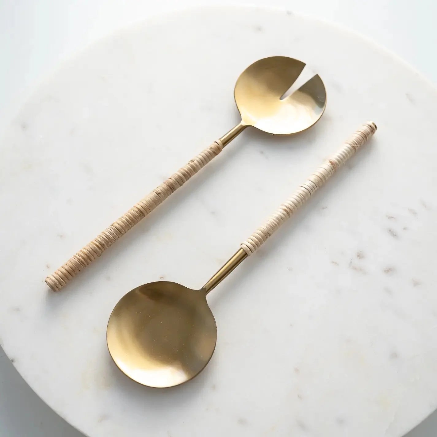 Gold & Jute Wrapped Servers