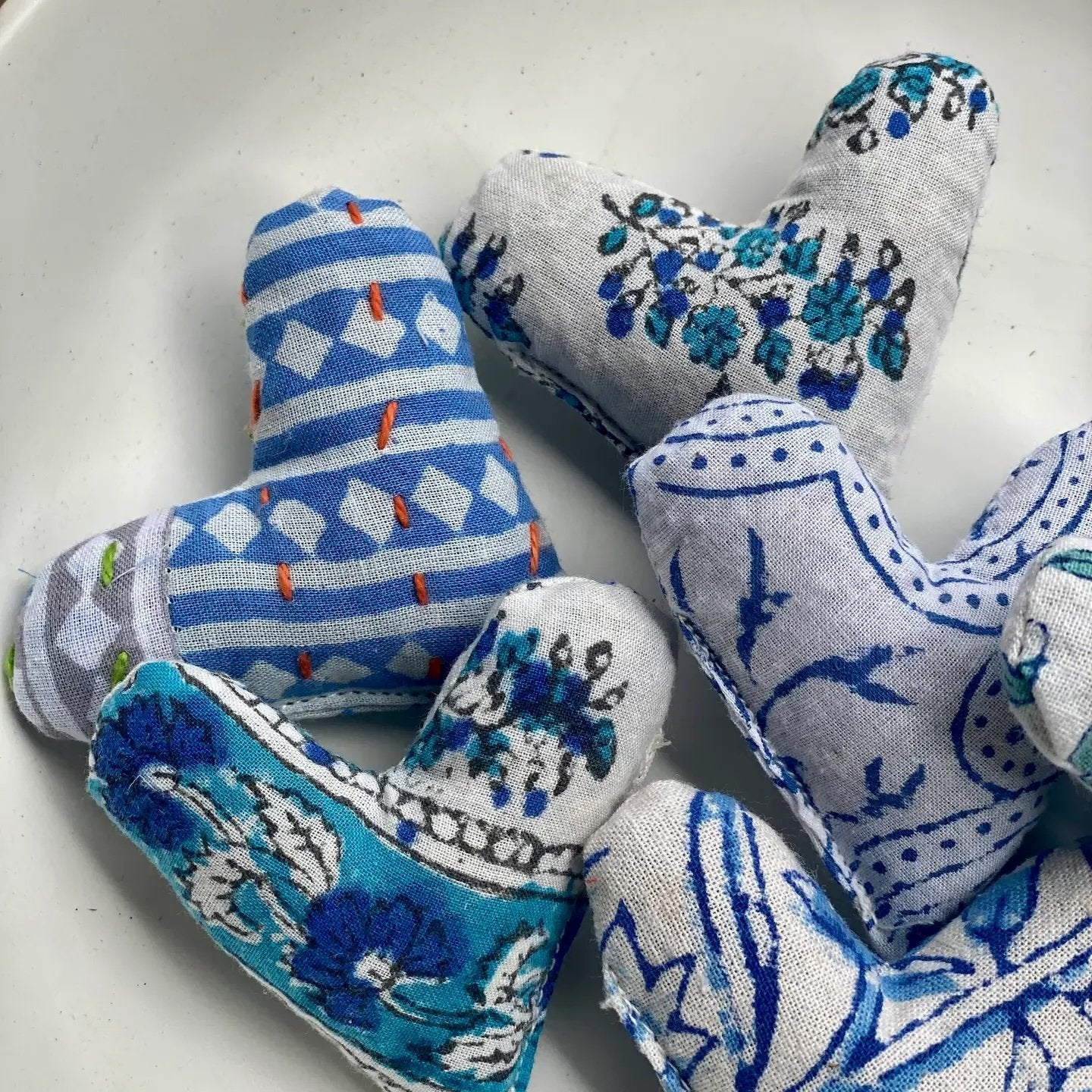 Mini Assorted Heart Lavender Sachet