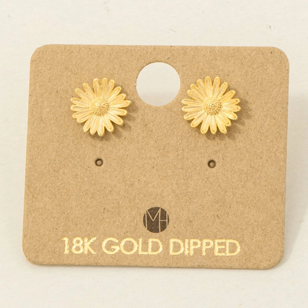 Flower Stud Earrings