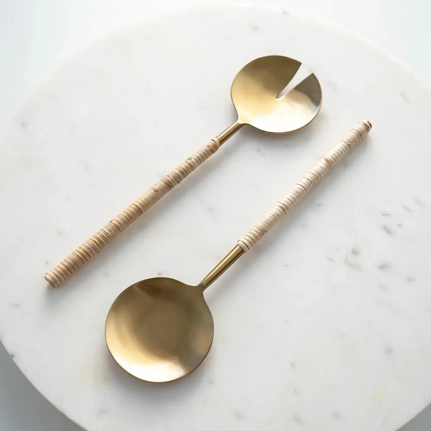 Gold & Jute Wrapped Servers