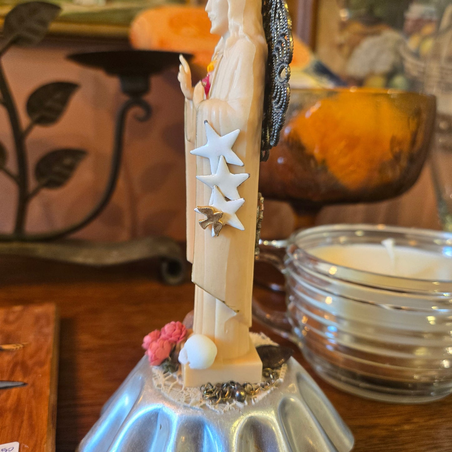 Vintage Jesus Statuette