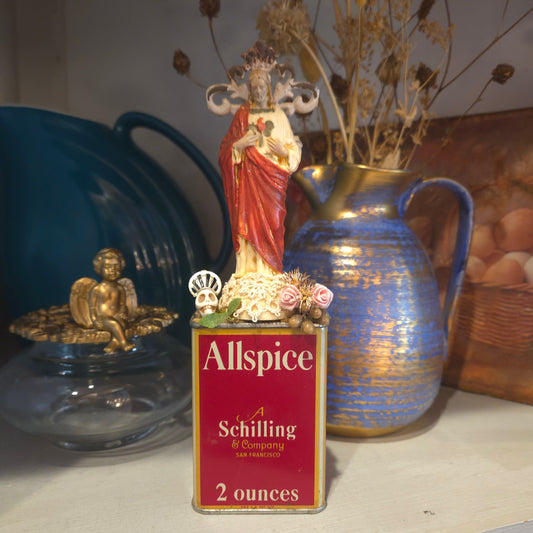 Vintage Jesus Statuette