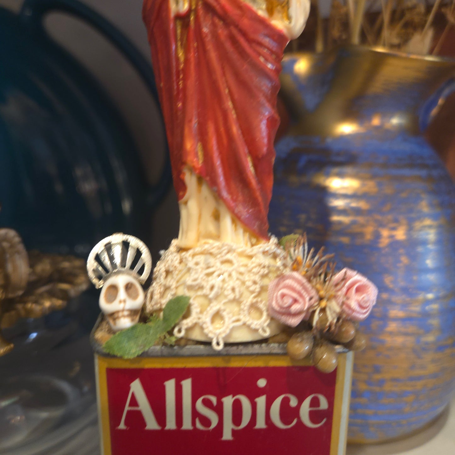 Vintage Jesus Statuette