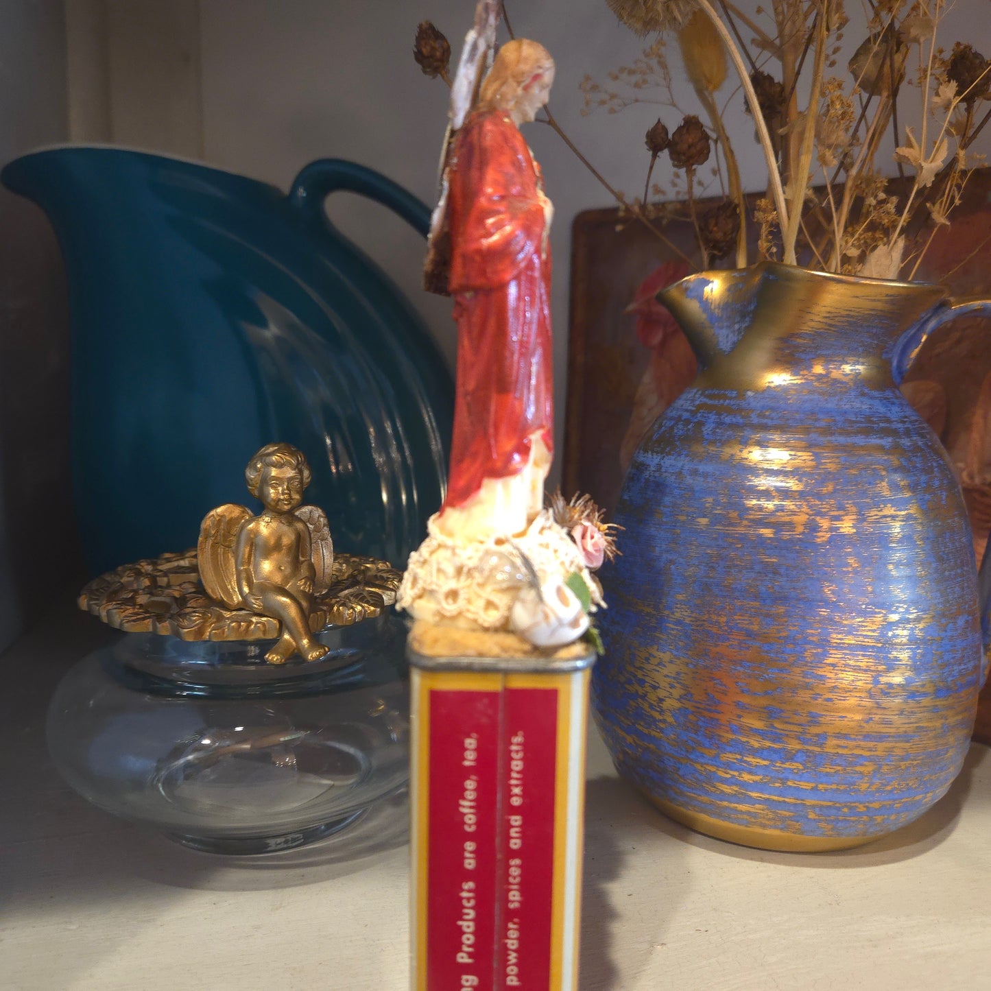 Vintage Jesus Statuette