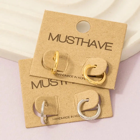 Mini Huggie Earrings
