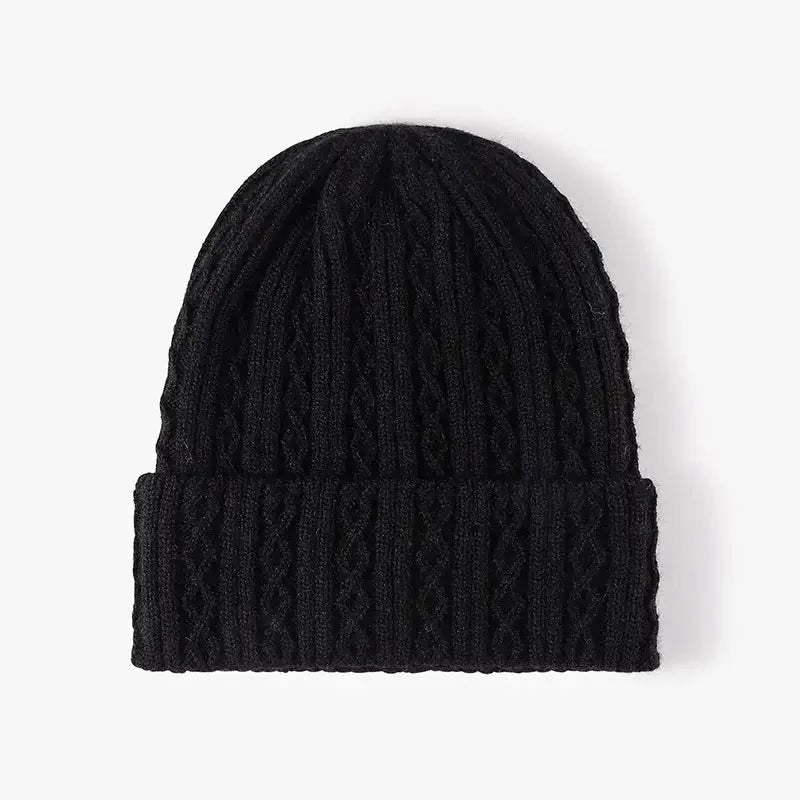 Solid Color Twist Knit Beanies Assorted