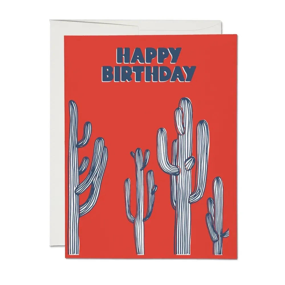 Cactus Birthday Card