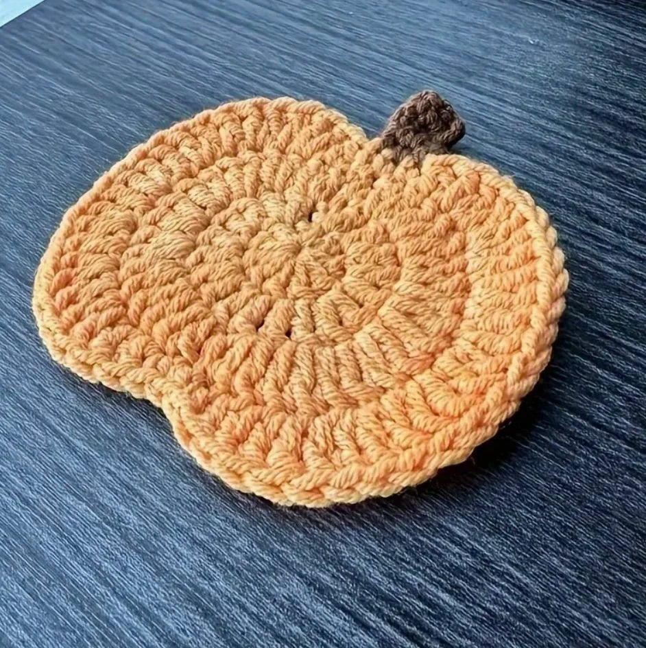Pumpkin Coasters