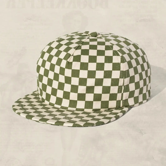 Checkerboard 5 Panel Hat Assorted