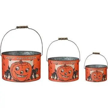 Halloween Buckets Assorted