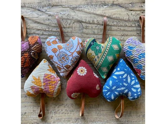 Assorted Hanging Lavender Heart Sachet