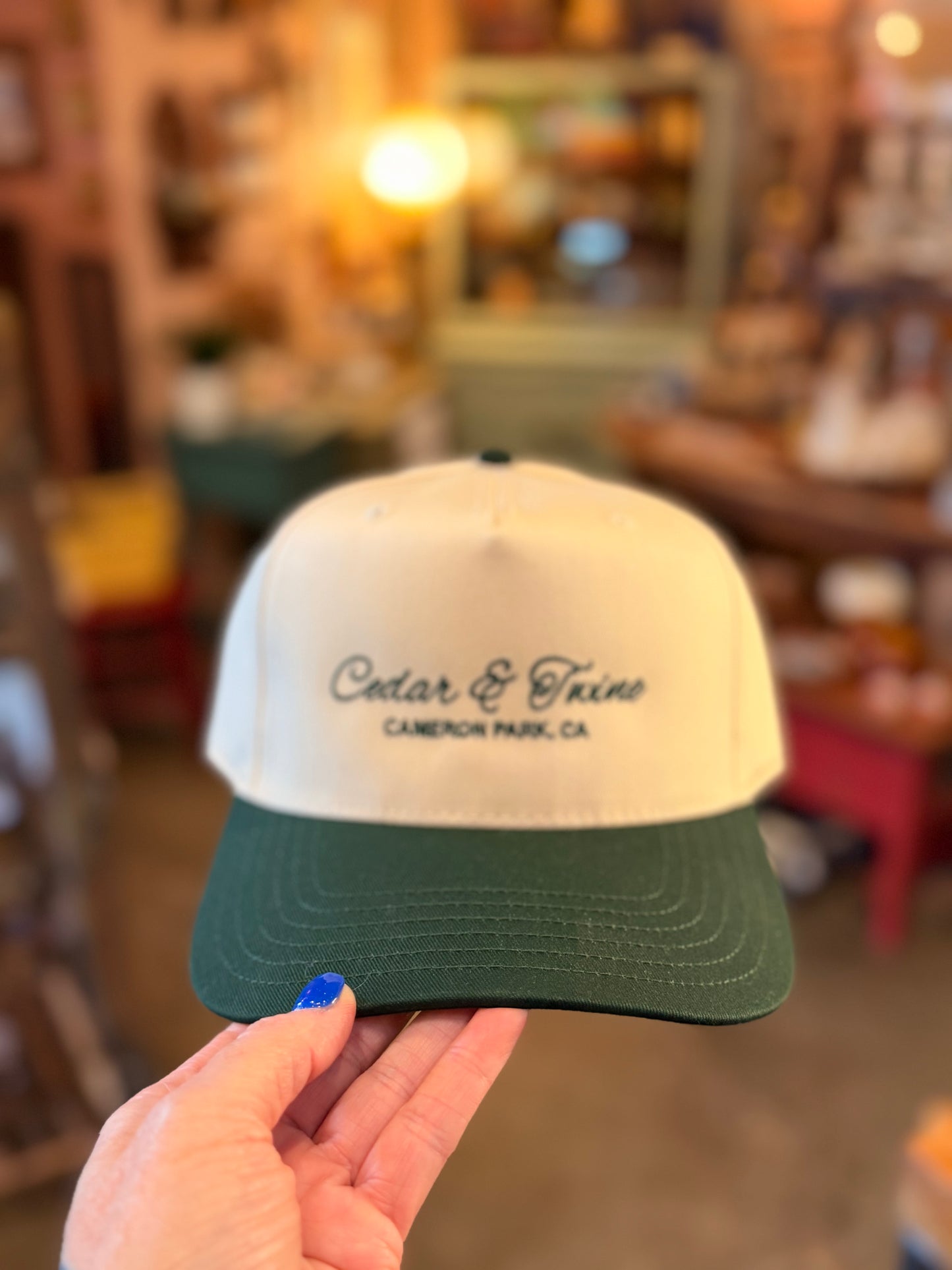 Custom Embroidered Hat - Cedar & Twine