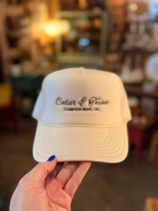 Custom Trucker Hat - Cedar & Twine