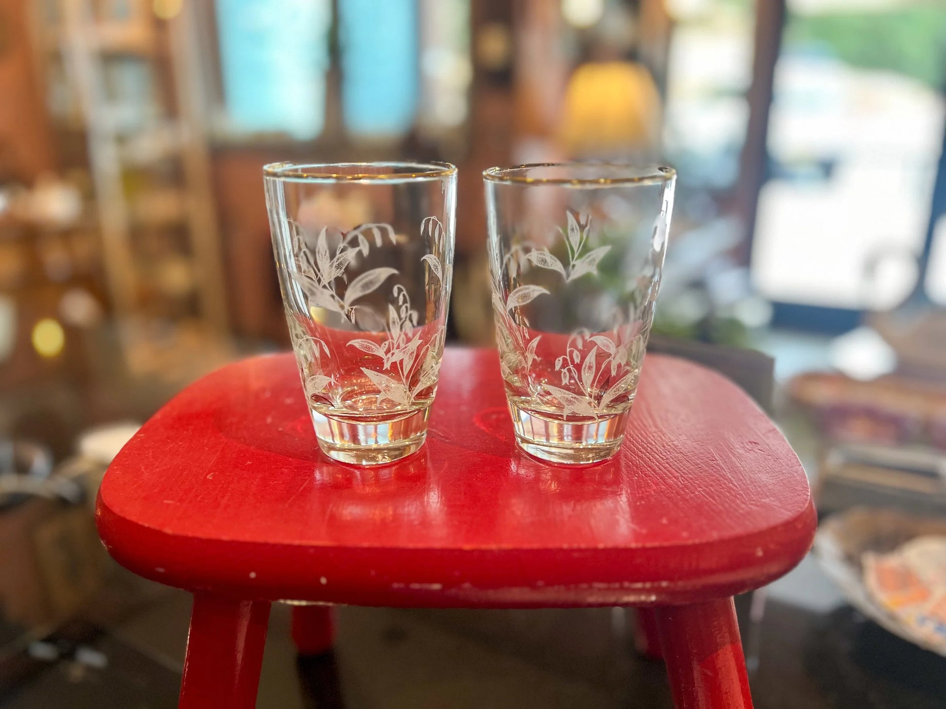 Vintage MCM Drinking Glasses