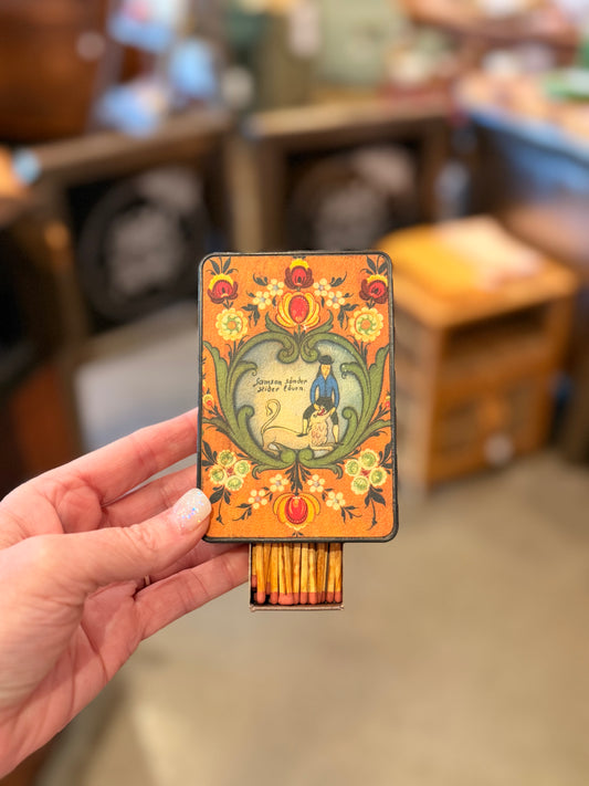 Vintage Matches Holder