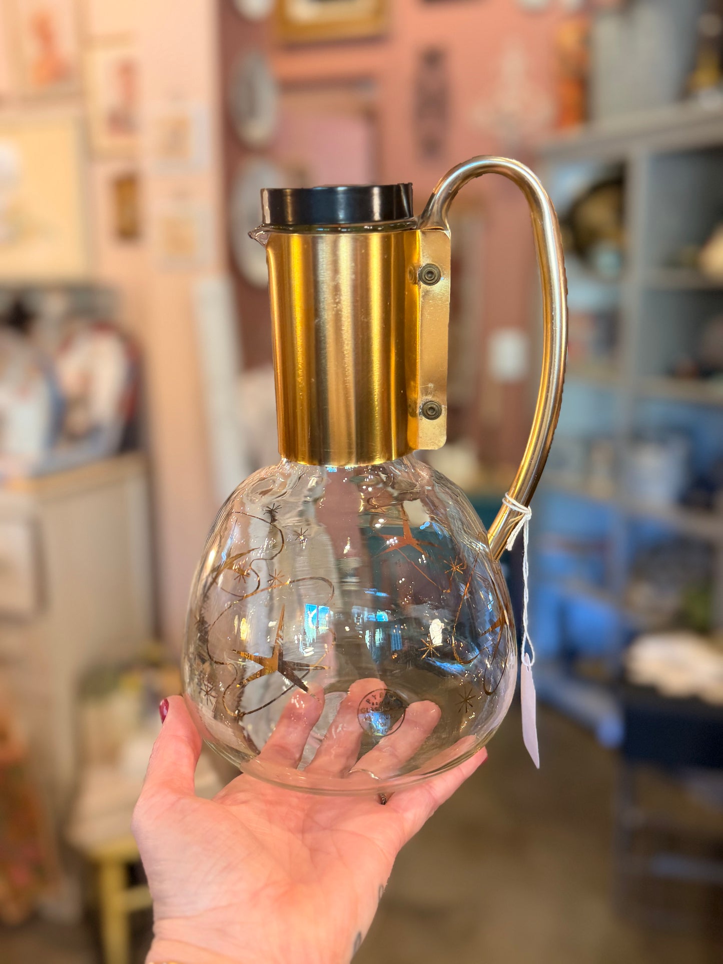 Vintage MCM Pyrex Carafe