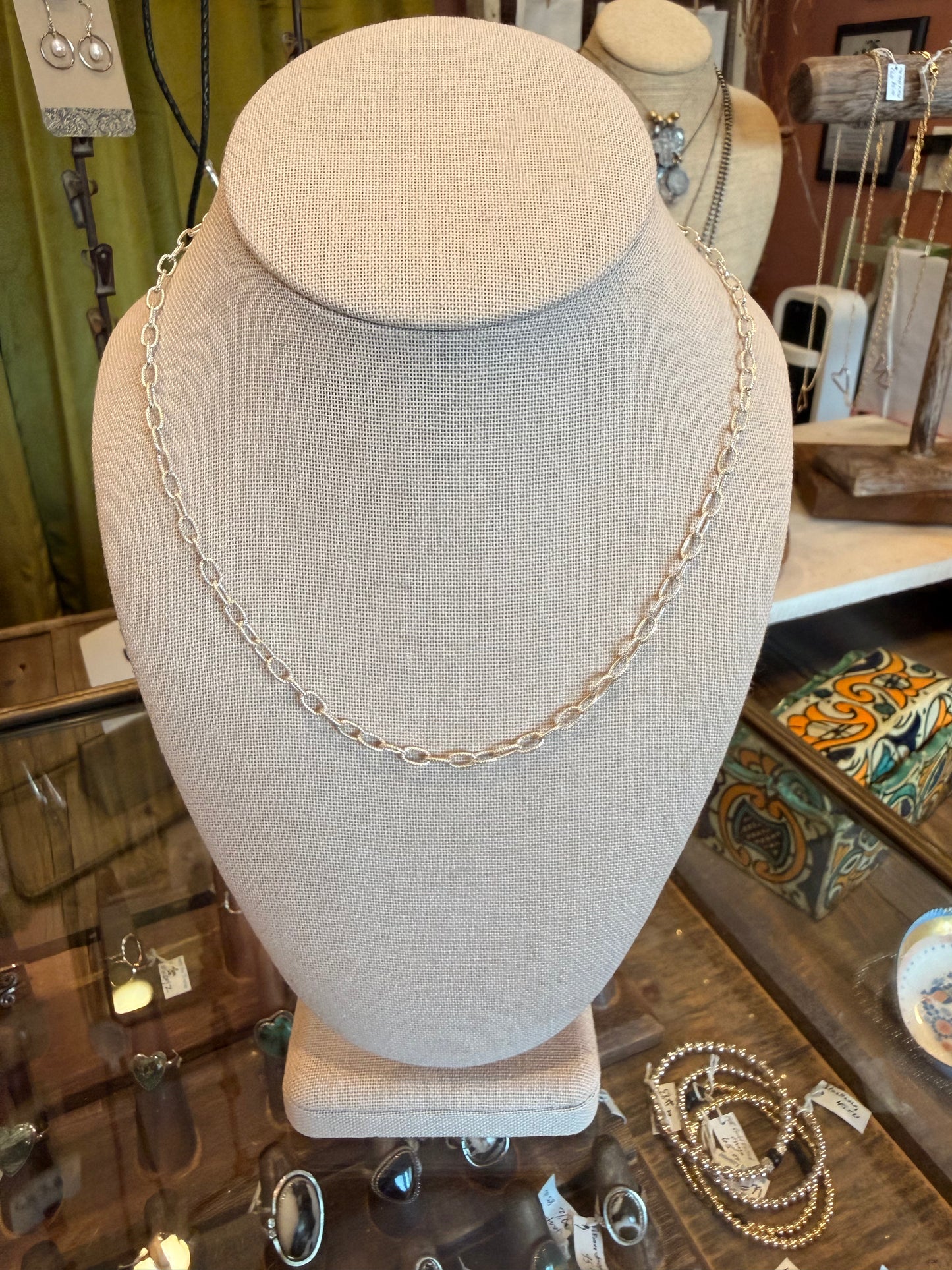 Sterling Silver Chain Necklace