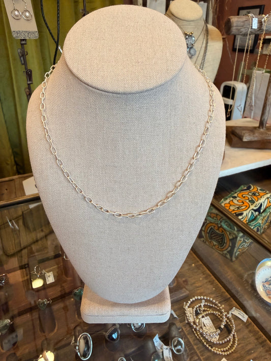 Sterling Silver Chain Necklace