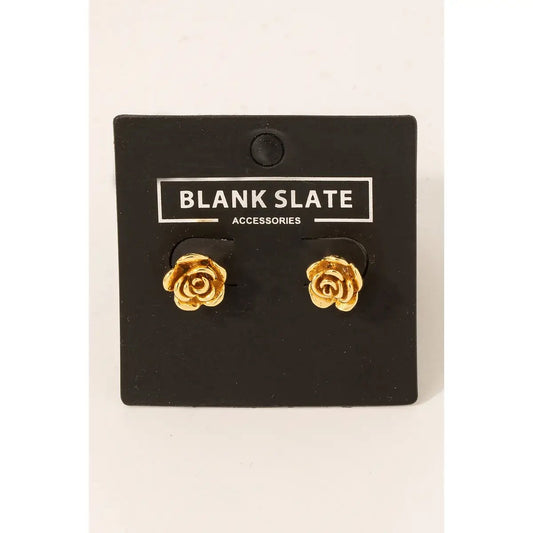 Rose Stud Earrings- Assorted