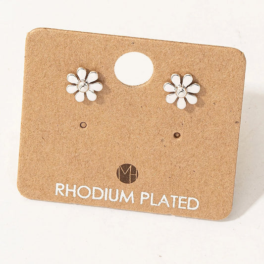 Mini Flower Stud Earrings Assorted