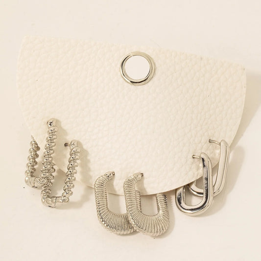 Mixed Rectangular Hoop Sets Assorted
