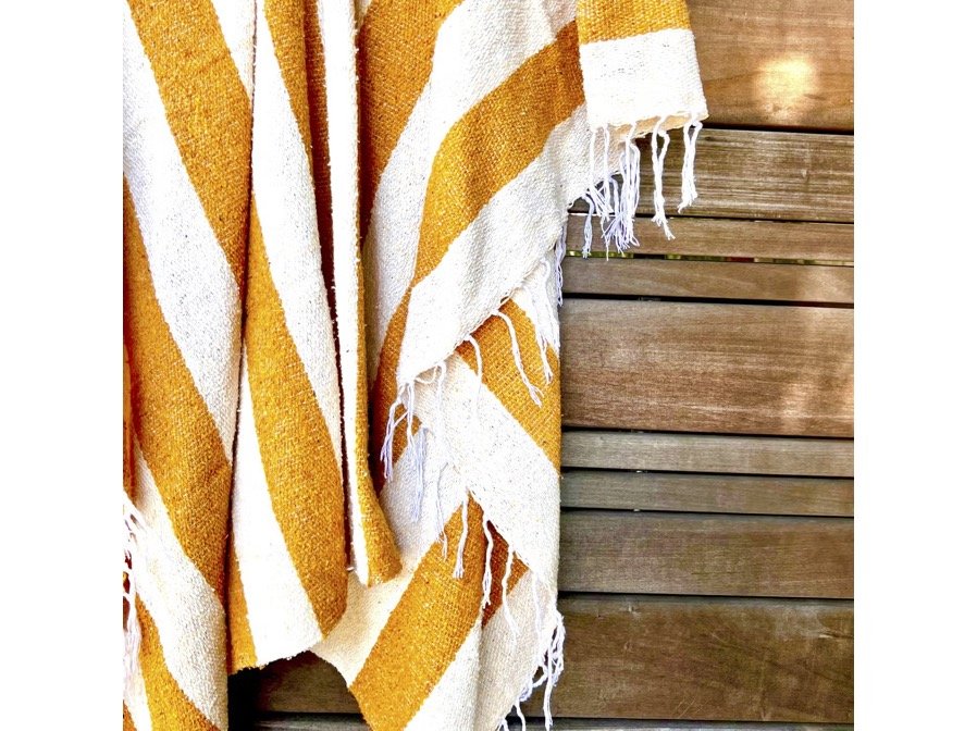 Autumn Indigo Throw Blanket (Copy)