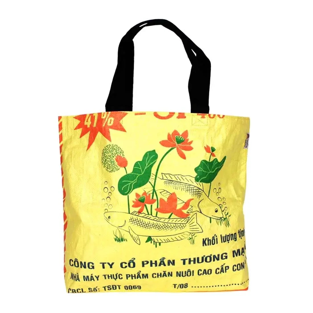 Fun Fish Recycled Tote Bag