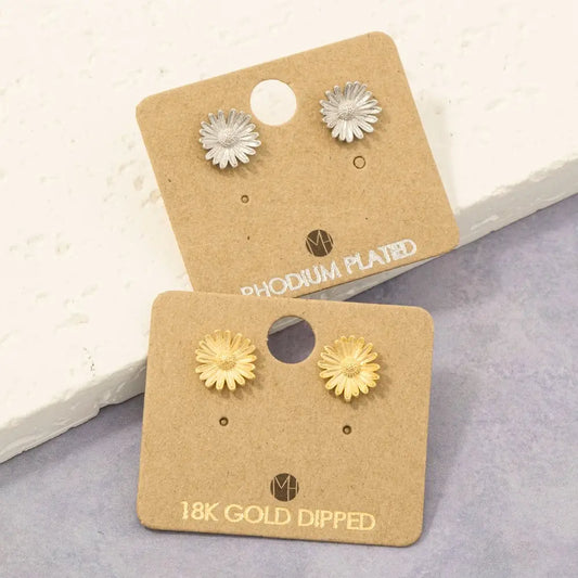 Flower Stud Earrings